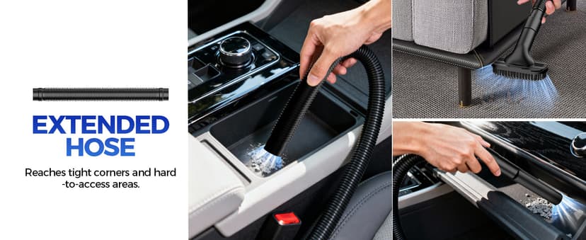 Filigo Handheld Vacuum Cordless Rechargeable 2-Speed Modes| 3-in-1 Portable Cordless Vacuum Cleaner with Charging Dock, for Car Home Office and Pet Hair(Blue)