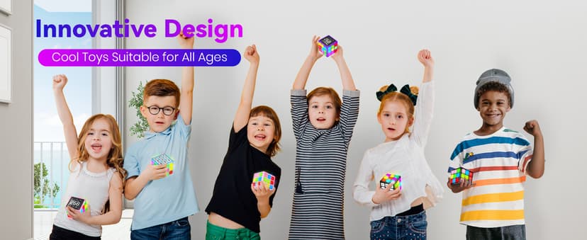 Rechargeable Game Handheld Cube - 15 Fun Brain & Memory Game with Score Screen - Christmas Easter Birthday Gifts for Boys Girls Ages 6-12+ Years Old - Toy Gift Idea for Kids Teens (Black)