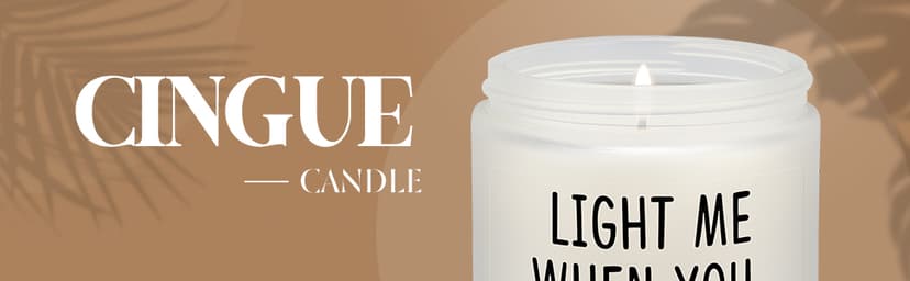 Gifts for Him - Light Me When You Want A B Candle, Funny Birthday Gifts for Men Naughty Valentines Day Engagement Anniversary Christmas Gift for Husband Boyfriend Fiance Guy