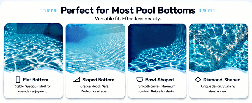 Cordless Robotic Pool Cleaner - Automatic Pool Vacuum Robot for Inground&Above Ground Pools, Wall&Waterline Climbing, Smart Navigation, 180mins Runtime, APP Control, Dual Filtration, Powerful Suction