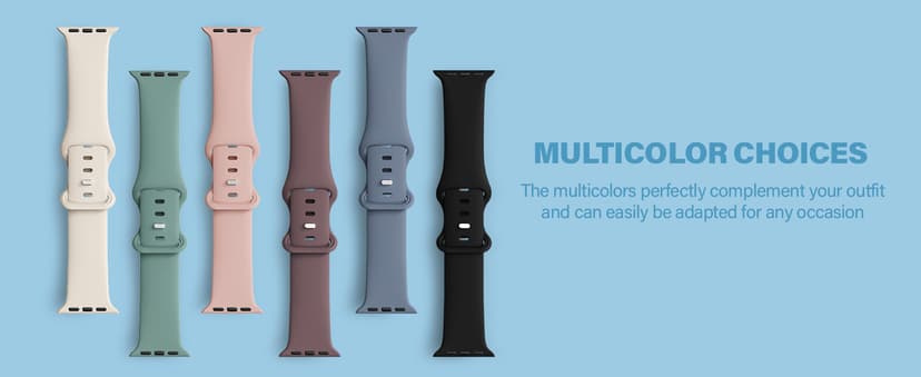 15 Pack Soft Silicone Bands Compatible with Apple Watch Band 40mm 41mm 38mm 45mm 44mm 42mm 46mm 49mm for Women Men,Sport iWatch bands Replacement Strap Wristbands for iWatch SE Series 10 9 8 7 6 5 4 3