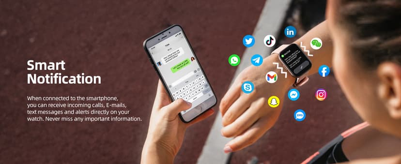 Parsonver Parsonver Smart Watch, 5ATM Waterproof Swimming Watch, Fitness Activity Tracker with 110+ Sports Modes, Heart Rate/Sleep/SpO2/Calories Monitor, Pedometer, Fitness Watch for Android & iPhone, Rose Gold