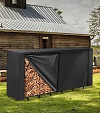 Vailge Patio Chair Covers, Lounge Deep Seat Cover, Heavy Duty and Waterproof Outdoor Lawn Patio Furniture Covers (2 Pack - Large, Beige & Brown)