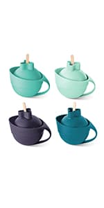 DASH Hot Air Popcorn Popper Maker with Measuring Cup to Portion Popping Corn Kernels + Melt Butter, 16 Cups - Aqua