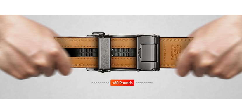 BULLIANT Men's Belt,Slide Ratchet Belt Adjsutable For Men Suit Casual Jeans Gift Boxed,Trim To Fit