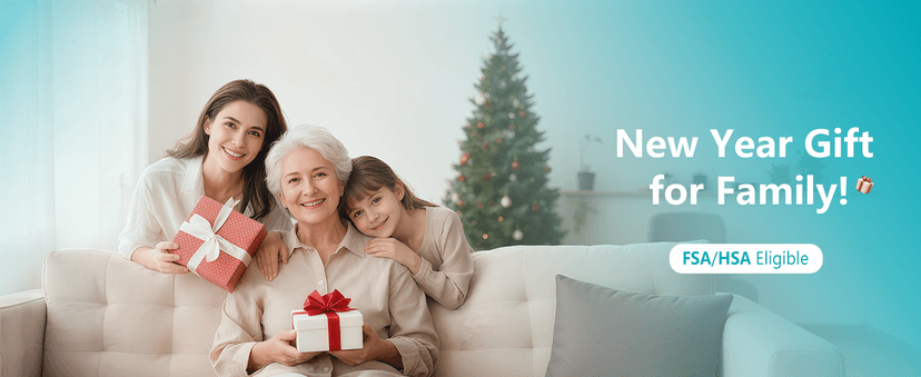 Comfytemp Cordless Heating Pad with Massager for Back Pain Relief, Portable Lower Back Massager Wearable, Birthday Gifts for Dad Mom Men Women Elderly, Rechargeable Period Cramps, 3 Heat Auto-Off, 58"