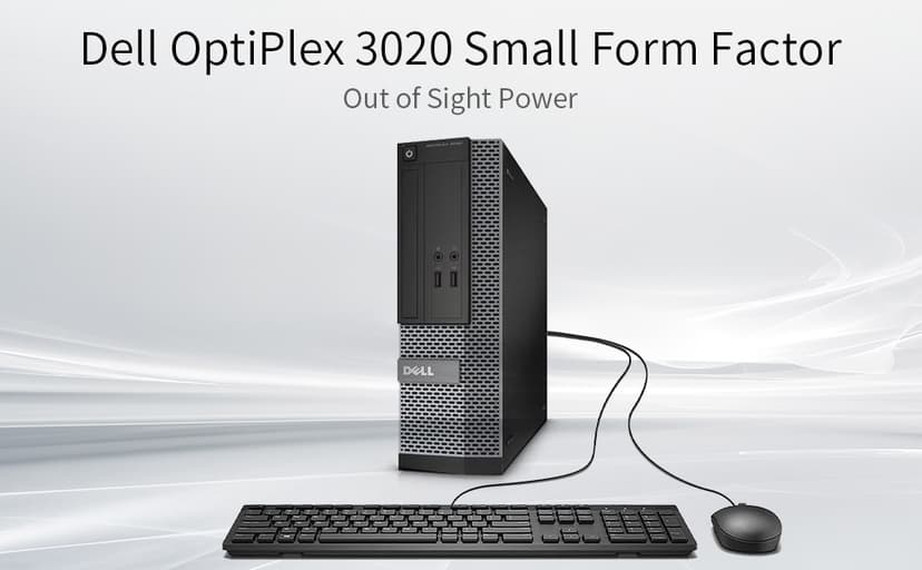 DELL Optiplex 3020 SFF Desktop PC, Intel Core i5-4570 3.2GHz, 8GB RAM, 500GB, DVDRW, Windows 11 Professional (Renewed)