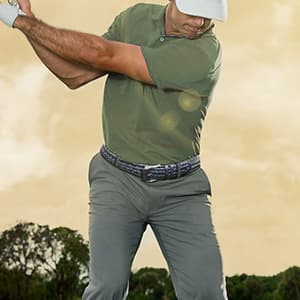 KEMISANT Men Belt, Braided Belt Comfortable For Men Casual Jean Golf 1 3/8"