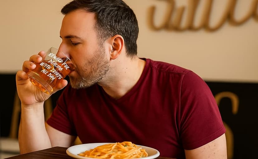 Reward For Dealing With Idiots All Day Whiskey Glass, Funny Gifts for Men Coworker Friend Husband Boss Him Christmas Bosses Day Birthday, 10 OZ Old Fashioned Glass with Gift Box