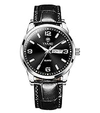 OLEVS Mens Silver Watches Luxury Waterproof Silver Watch for Men Analog Quartz Stainless Steel Men's Dress Watches Classic Casual Wrist Watch Large Face with Date Relojes para Hombres