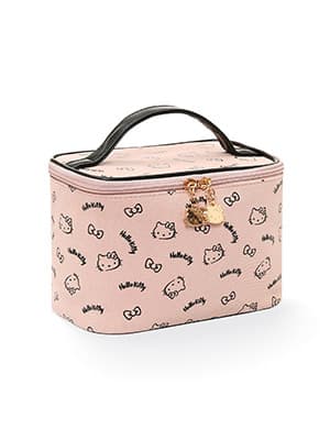 AmBealla Make up Bag Large Travel Cosmetic Bags Organizer with Brush Holder for Girl, Lightweight Cotton Toiletry Bag with Zipper for Women, Portable Makeup Case for Airplane/Home/Gym - Pink