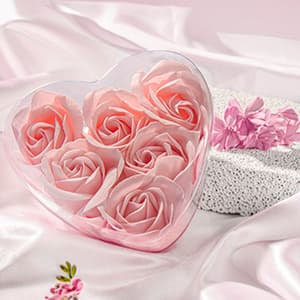 Gifts for Women, Birthday Gifts for Women, Happy Birthday Gifts Basket for Women, Rose Relaxing Spa Gifts Basket for Best Friends Female Sister Mom Wife Her Girlfriend Coworker Bestie