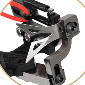Goldboy Professional Slingshot, Wrist Rocket Slingshot with Red Beam Sight, Hunting Slingshot for Adults with 4 Rubber Bands Replacement and 220 Ammo for Adults