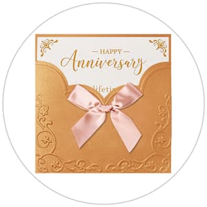 Golden 50th Anniversary Decorations for Couples, Parents & Friends, 32" Wind Chimes Includes Gift Box AMBOBE 50th Wedding Anniversary Wind Chime Gifts B0FSSL284Y
