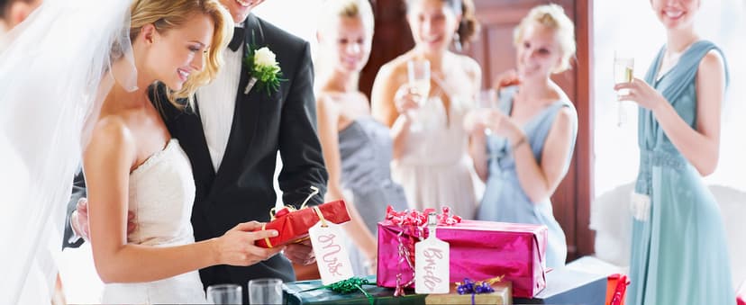Bridal Shower, Engagement & Wedding Gifts – Personalized Registry Essentials for Just Married Newlyweds Chelmon Mr and Mrs Tags for Couples, Bride Groom Honeymoon Travel Gifts B07SSFDVMZ