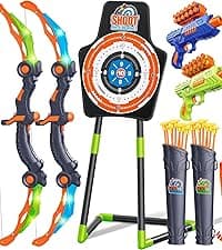 Toddler Basketball Hoop & Soccer Goal, Toys for 1 2 3 Year Old Boys Girls, Kids Sports Toy with Light Sound Music, Montessori Toys for Baby 12-18 Months, Christmas Birthday Gifts for Ages 1-3(Blue)