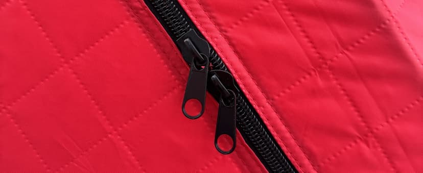 GarveeLife Ice Fishing Insulated Tent, Large Pop-Up Portable Hub-Style Ice Fishing Shelter, 6-7 Person Shelter 68 Square Feet of Fishable Area