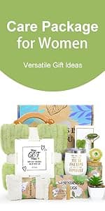 Birthday Gifts for Women, Unique Happy Birthday Gift Basket Self Care Package Bday Ideas with Luxury Flannel Blanket for Mom Her Best Friends Sister Wife Friendship