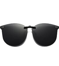 FRAZALA Polarized Clip-on Sunglasses Anti-Glare Driving Glasses for Prescription Glasses