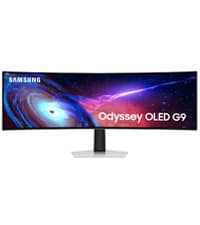 SAMSUNG 49" Odyssey G9 (G95C) Series DQHD 1000R Curved Gaming Monitor, 240Hz, 1ms(GtG), DisplayHDR 1000, AMD FreeSync Premium Pro, Eye Saver Mode, Auto Source Switch+, LS49CG950ENXZA, 2024
