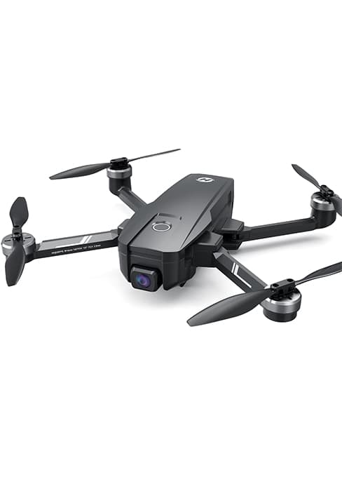 Holy Stone HS600 2-Axis Gimbal Drones with Camera for Adults 4K EIS, Integrated Remote ID, 20000 FT Range Transmission, GPS Drone with Brushless Motors, 4K/30FPS, Follow Me, Level 6 Wind Resistance
