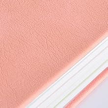 Hardcover Spiral Notebook journal with Removable Dividers Tabs, 300 Pages Leather 5 Subject Notebook College Ruled, 8"x10" Large B5 Notebooks for Work School Note taking, Lined Journal for Women,Pink B0D44Y2NSF