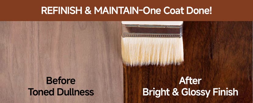 Wood Stain, 16 Oz Water Based Wood Stain and Sealer in One - No Priming, No Top Coat Required, Fast Drying|Low Odor|Non-Toxic, Perfect for Indoor and Outdoor Furniture (Teak with Tools)