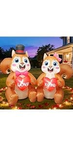 Christmas Ring Toss Games for Family Kids Party 5 Pack Inflatable Nutcrackers Toss Game Adults for Indoor Outdoor Garden Toys Gifts Holiday Decorations