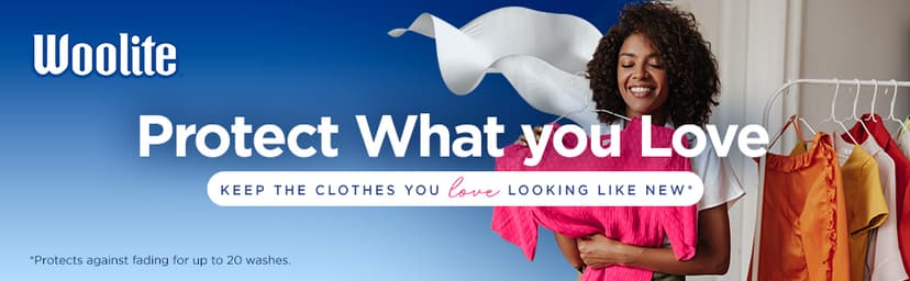 Woolite Damage Defense Laundry Detergent, 33 Loads, 50 Fl Oz, Regular & HE Washers, Packaging May Vary