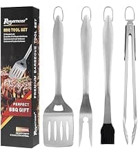 ROMANTICIST Kitchen Knife Sets, 10PCS High Carbon Stainless Steel Knife Sets with Block, Black Knife Block Set, Knives Set for Kitchen with Anti-slip Handle, Exquisite Knives Set New Home Essentials B0FL25YQ5J