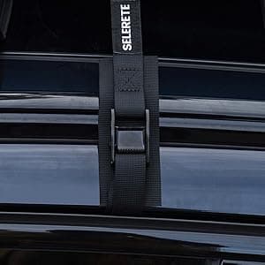 Universal Car Soft Kayak Roof Rack Pads for Kayak Surfboard SUP with 20FT Durable Tie-Down Straps, 2 Tie Down Rope, 4 Quick Loop Straps