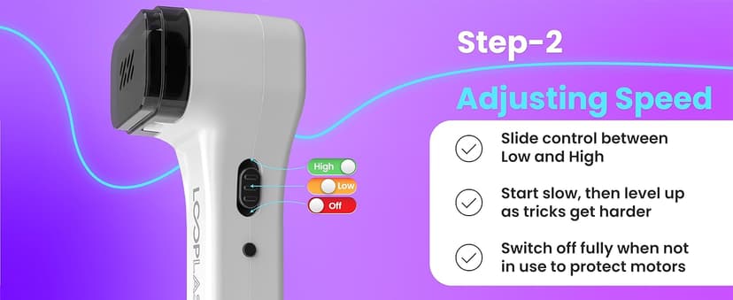 Loop Lasso NANO - Viral Glow in the Dark String Toy - 100+ Tricks, Beginner-to-Pro - Stocking Stuffers for Teen Boys, Christmas Gift for Boys 8-13+, Cool Gadgets for Kids & Adults