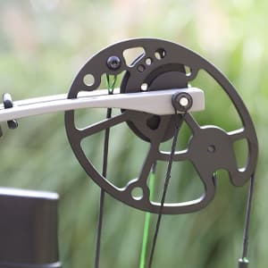 Compound Bow Kit, Hunting and Target, Limb Made in USA,Draw Weight 30-70 lbs Adjustable, Draw Length 19-30.5",up to IBO 320FPS Speed, Package with Archery Hunting Accessories
