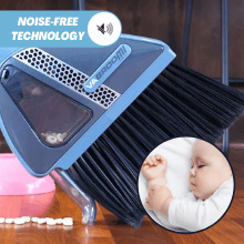 Vabroom Cordless 2-in-1 Sweeper with Built-In Vacuum