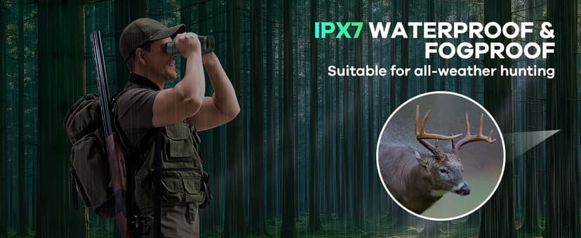 Leacco 10x25 Compact Binoculars for Adults and Kids, Large View Waterproof Small Binoculars with Low Light Vision BAK4 Prism FMC Lens for Cruise Ship Bird Watching Travel Hunting, Military Green