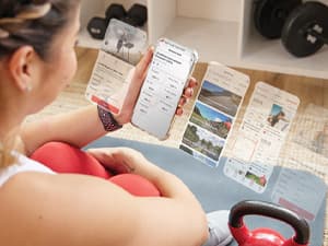 Sunny Health & Fitness Elite Recumbent Cross Trainer & Elliptical Machine with Arm Exercisers for Home Arm/Leg Training, Easy Adjust Seat & Mesh Backrest, Free SunnyFit App Bluetooth Connectivity