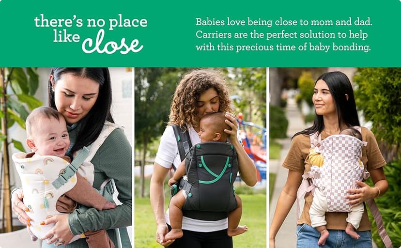 Infantino Lil’ Nibbles Textured Silicone Teether, BPA-Free Baby Teething Toy, Soft, Easy to Hold, Sensory Stimulation for Infants, Carrot