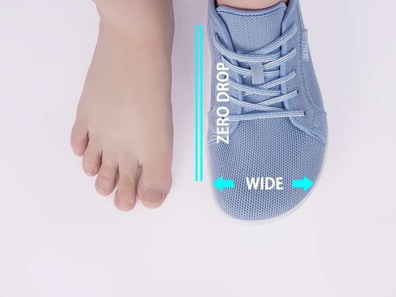 WHITIN Women's Minimalist Barefoot Shoes | Zero Drop Sole | Wide Width Fashion Sneaker