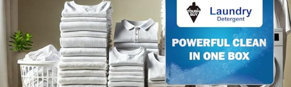 (50 LBs) - Laundry Detergent Powder, for Home and Commercial Use, Citrus Scent, Low Suds, Eco-Friendly - High Efficiency Compatible (HE)