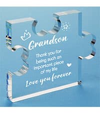 Funnli Teacher Gifts, Back to School Teacher Gifts, Teacher Appreciation Gifts Acrylic Plaque, Thank You Graduation Valentines Day Christmas Gifts for Women Teacher Classmate Study Partner Roommate