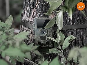Trail Camera - 4K 48MP WiFi Game Camera with Night Vision, 0.05s Trigger Motion Activated Camera, IP66 Waterproof, 130 Wide-Angle Cell Phone App No Glow Infrared LEDs for Outdoor Wildlife