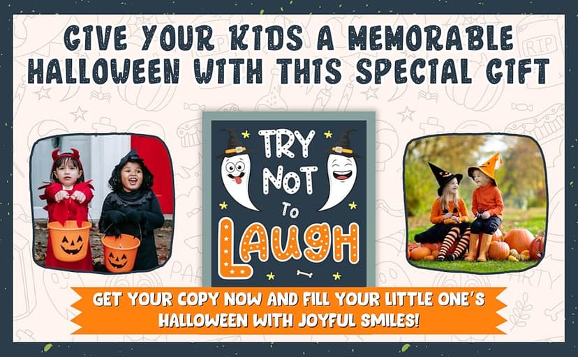 Kids Halloween Gifts: Halloween Joke Book For Kids: 200 Clean, Family-friendly Jokes Halloween Present For Boys, Girls 5-7, 6-8 (Halloween Gifts For Teens 8-12)