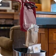 Kenmore BU3040 Intuition Bagged Upright Vacuum Lightweight Cleaner 2-Motor Power Suction with HEPA Filter, 3-in-1 Combination Tool, Handi-Mate for Carpet, Floor, Pet Hair, Red w/No Lift-up