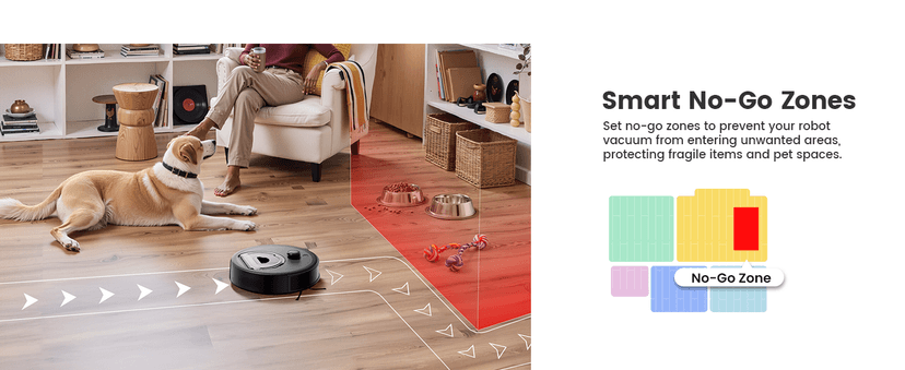Lefant LiDAR Robot Vacuum and Mop, 450ml Visible Dustbin, Upgraded 190° PSD Obstacle Avoidance, Customized Cleaning, Multi-Floor Mapping, 150 Mins Runtime, 2.4G/5G WiFi, Pet Hair & Carpets, M330 Pro