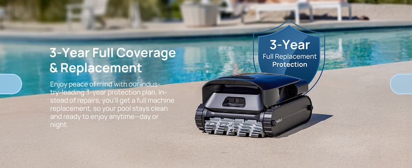 Beatbot AquaSense 2 Pro Cordless Robotic Pool Cleaner, Unmatched 5-in-1 Cleaning, Surface Parking, Skimmer with APP Control, Water Clarification, for Pools up to 3,875 Sq.ft – Obsidian