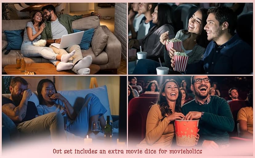 5 Year Anniversary Wood Gift for Him Her - 5th Anniversary Wedding Gifts for Wife Husband, Five Years of Marriage Date Ideas, Wooden Game Date Night Dice for Couples