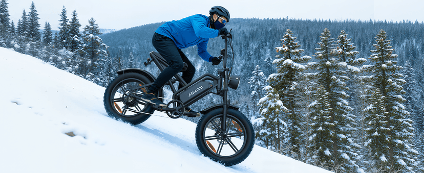 Electric Mountain Bike for Adults, 1500W Peak Motor Ebike, 28 MPH and 60 Miles PAS Range, 20 Inch Fat Tire Dirt E Bike for All-Terrain, 7 Speed, Electric Bicycles with 48V 15Ah Removable Battery