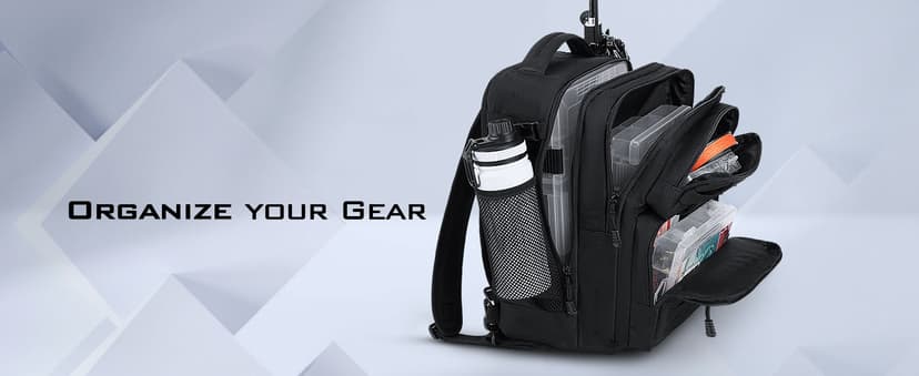 KastKing BlowBak Tactical Sling Tackle Bag-Lightweight Fishing Backpack Storge Fishing Gear and Equipment,Gift for Men