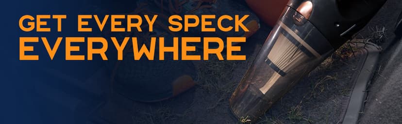 THISWORX Car Vacuum Cleaner - Portable, High Power, Handheld Vacuums w/ 3 Attachments, 16 Ft Cord & Bag - 12v, Auto Accessories Kit for Interior Detailing - Black