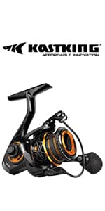 KastKing Compass Telescopic Fishing Rods and Combo, Sensitive Graphite Composite Blank, Easy to Travel, Packs to Just 17" in Length, Stainless Guides and Ceramic Rings, Combos w/ 4+1BB Spinning Reel